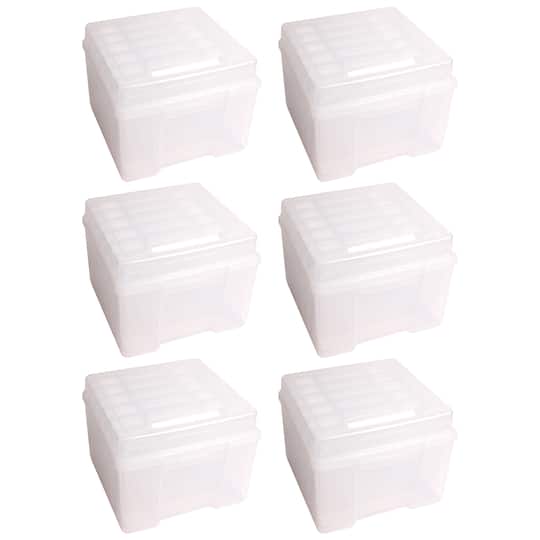6 Pack: 5" x 7" Clear 6-Case Photo Storage Keeper by Simply Tidy®